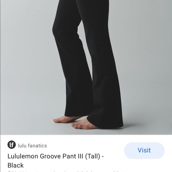 Lululemon lot of 2 luon pants legging tights sz 4 - Picture 5 of 5